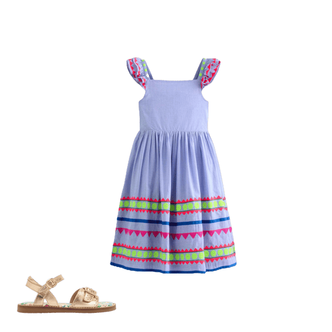 Annalisa Twirly Sundress - Aztec Print | Boden USA