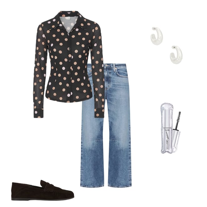 Citizens of Humanity Miro Relaxed Wide Leg Jeans in Pacifica | REVOLVE
