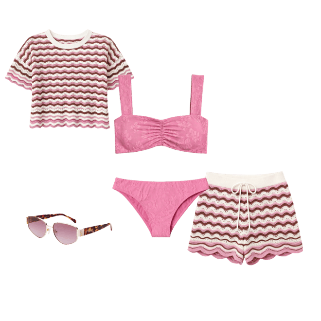 LSPACE Sunchaser Short - Neapolitan
