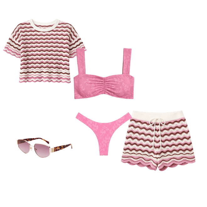 LSPACE Sunchaser Short - Neapolitan