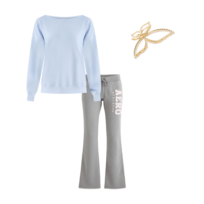 Aero Athletics Fit & Flare Sweatpants