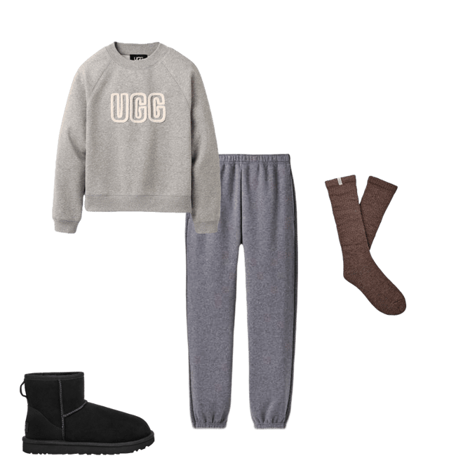 UGG® 公式【 UGG ロゴ クルーネック|UGG Logo Crewneck| 1171477