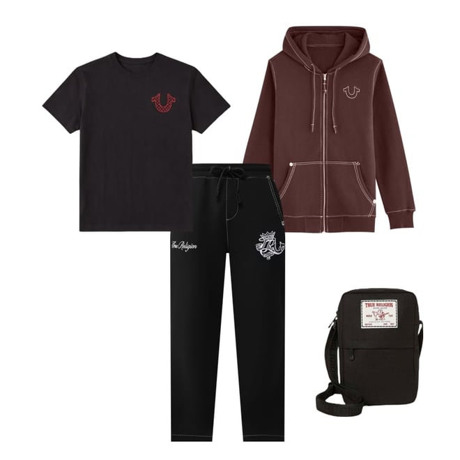 BIG T ZIP HOODIE