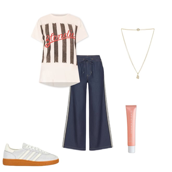 クマオ【MADE WORN/メイドウォーン】BLONDIE Madeworn Blondie 1978 Tee in Vintage White | REVOLVE