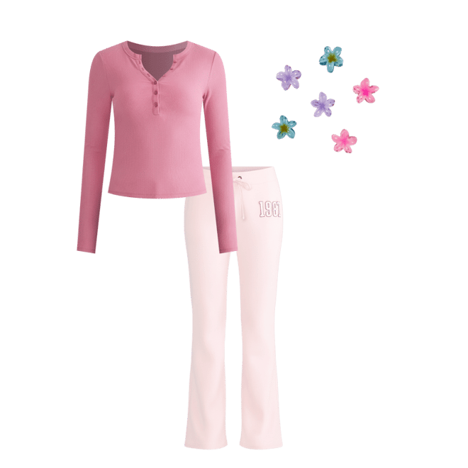 Aeropostale 1987 Fit & Flare Sweatpants