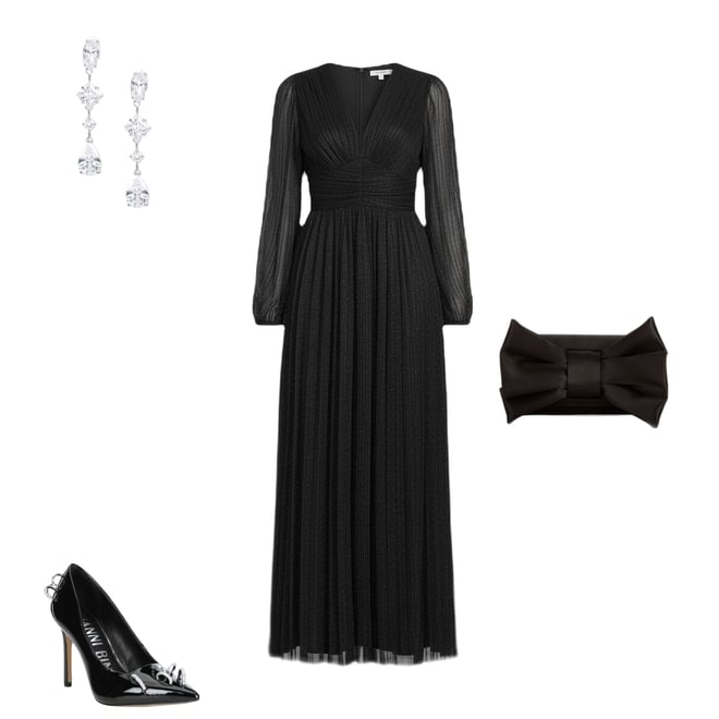 black suit dress for women Black Long Suit Dress for Women | Women's Suits in UAE