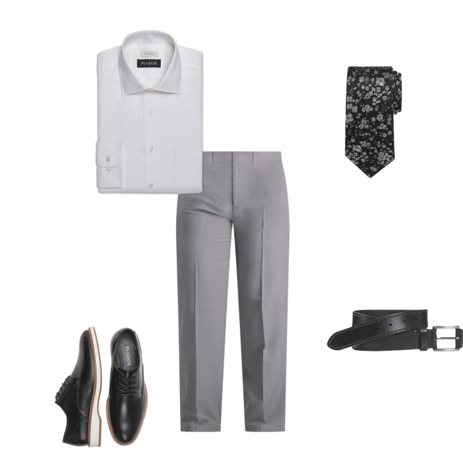 slim fit dress slacks Haggar Premium Stretch Dress Pants in Ink main image 0