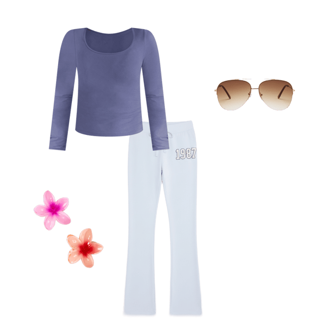 Aeropostale 1987 Fit & Flare Sweatpants