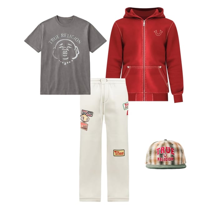 HORSESHOE APPLIQUE SUPER T FLEECE HOODIE
