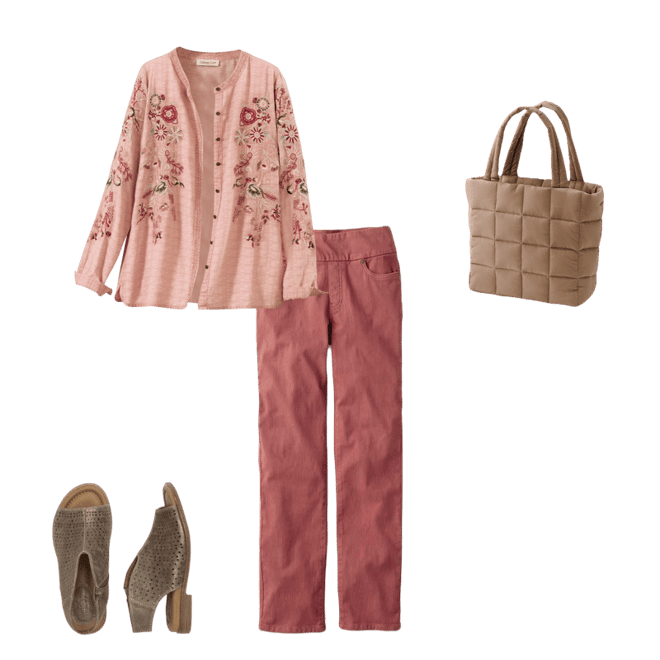 Flora Vista Embroidered Top - Coldwater Creek