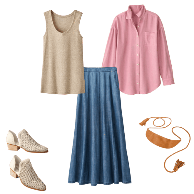 Sachi TENCEL™ Maxi Skirt