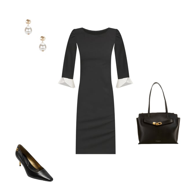 Donna Karan Bridgehampton Leather Tote | Dillard's