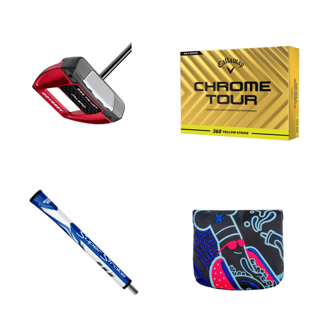 Odyssey Square 2 Square Tri-Hot Jailbird Putter | Golf Galaxy