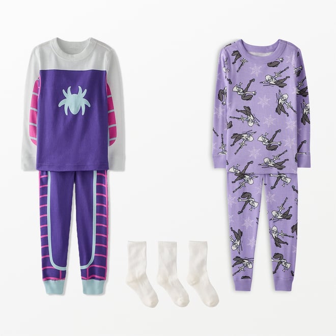 Ensemble de pyjama fille à col rond - Mille et une Nuisette