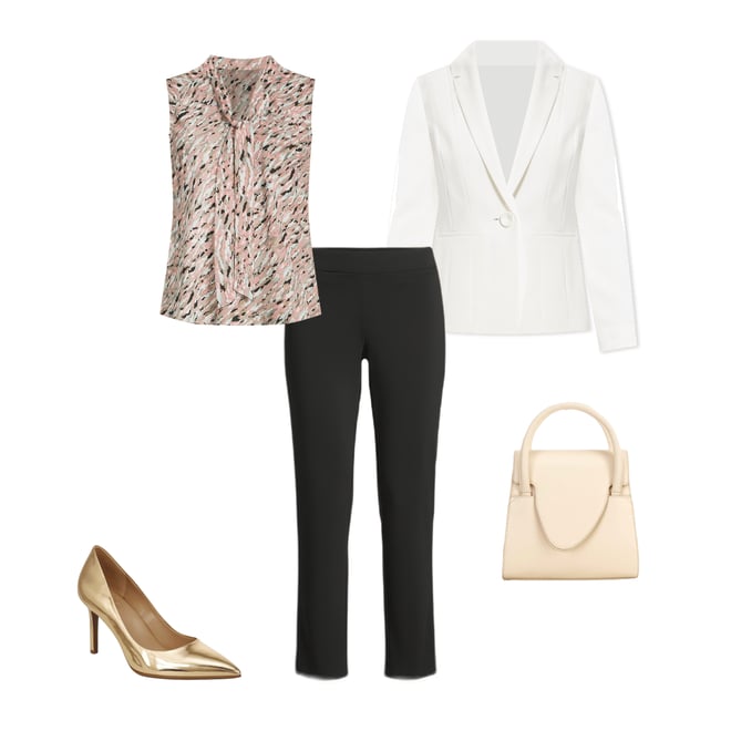 Kasper Petite Size One-Button Crepe Jacket | Dillard's