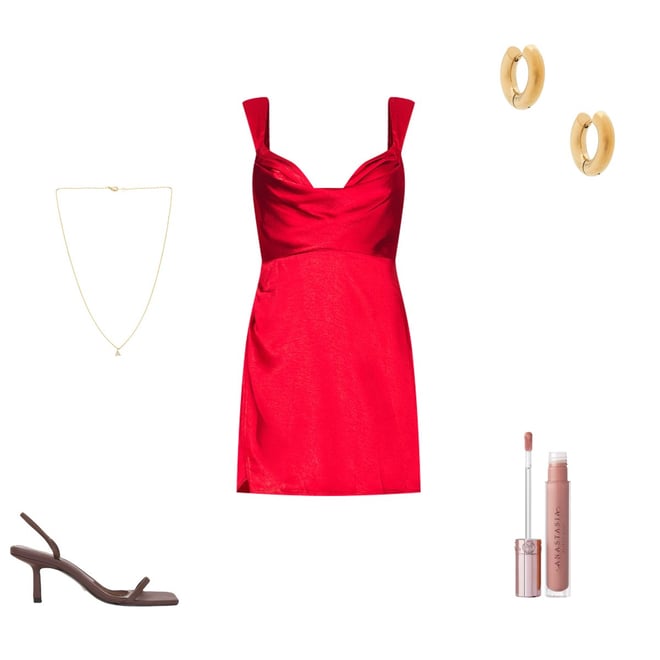 Runaway The Label x REVOLVE Havana Mini Dress in Red | REVOLVE