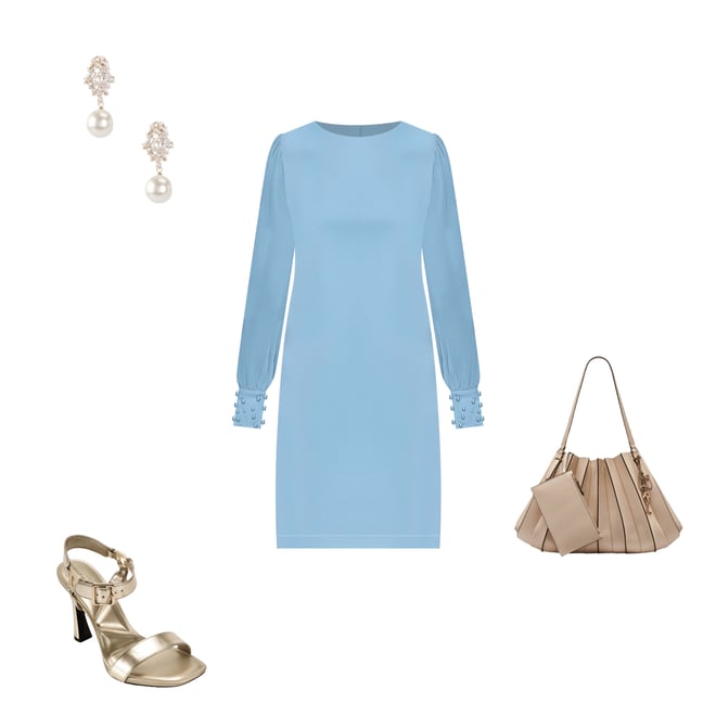 KARL LAGERFELD PARIS Dorcie Leather Buckle Hardware Ankle Strap Dress  Sandals | Dillard's