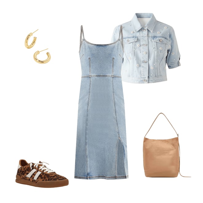white christmas dresses Giselle Mini Dress Dark Denim