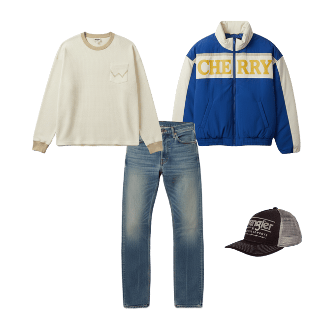 Wrangler x Cherry Thermal Tee | NEW | Wrangler®