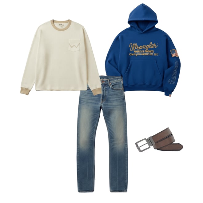 Wrangler x Cherry Thermal Tee | NEW | Wrangler®