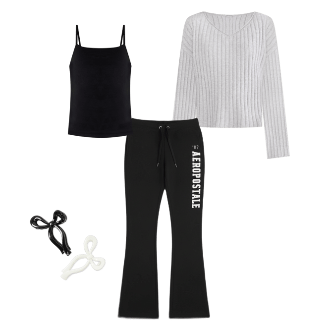 Aeropostale 87 Fit & Flare Sweatpants