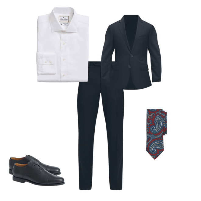 Men's Slim Fit Wool 1818 Suit | Brooks Brothers