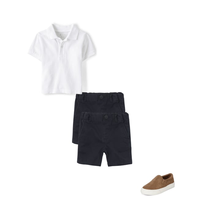 1st bundle featuring 2 items which compliment Toddler Uniform Pique Polo