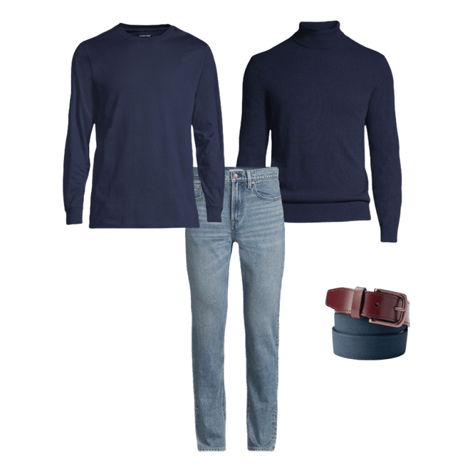 Men's Super-T Long Sleeve T-Shirt | Lands' End