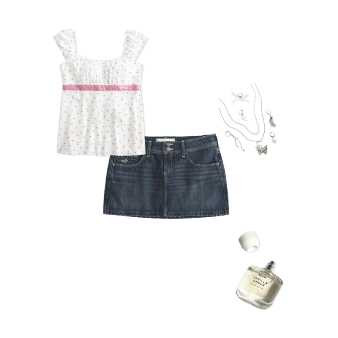 Top babydoll Easy Fit de satén anudado