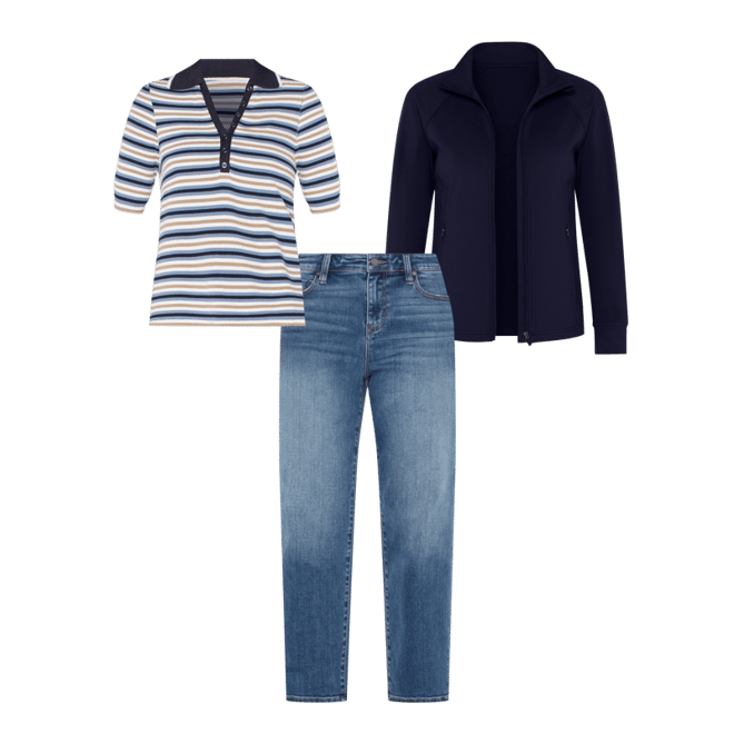 SHIRRED 1/2 SLEEVE COLLARED HENLEY KNIT TOP – LIVERPOOL LOS ANGELES