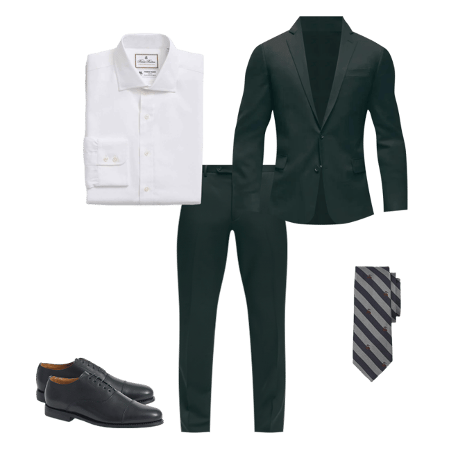 Men's Classic Fit Wool 1818 Suit | Brooks Brothers