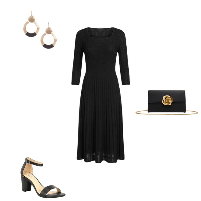 ted baker london black dress Ted Baker London Sleeveless Lace Midi Dress main image 1