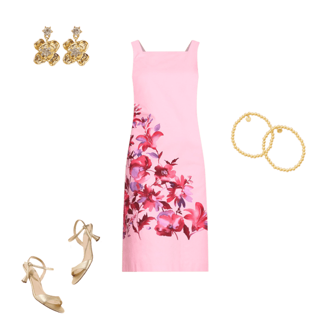 maternity dress fall Shift Dress Sewing Pattern PDF main image 1