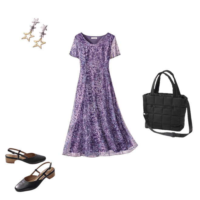 Nature's Charm Mesh Dress - Coldwater Creek