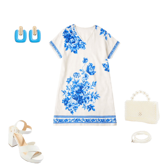 sachin and babi light blue dress Cato Fashions
