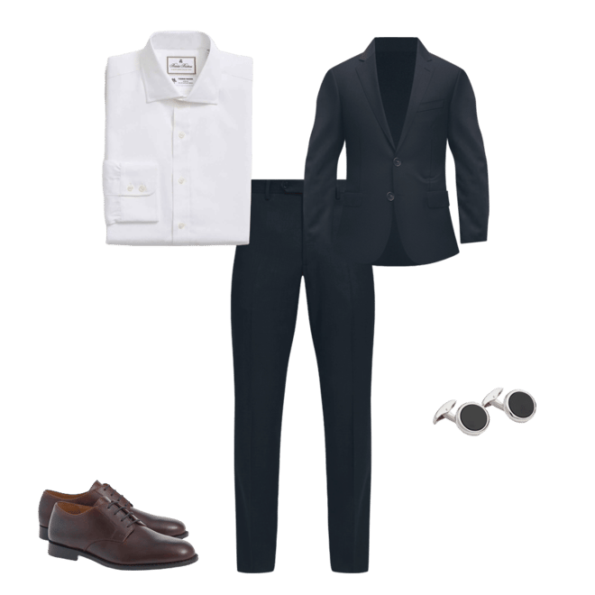 Men's Slim Fit Wool 1818 Suit | Brooks Brothers