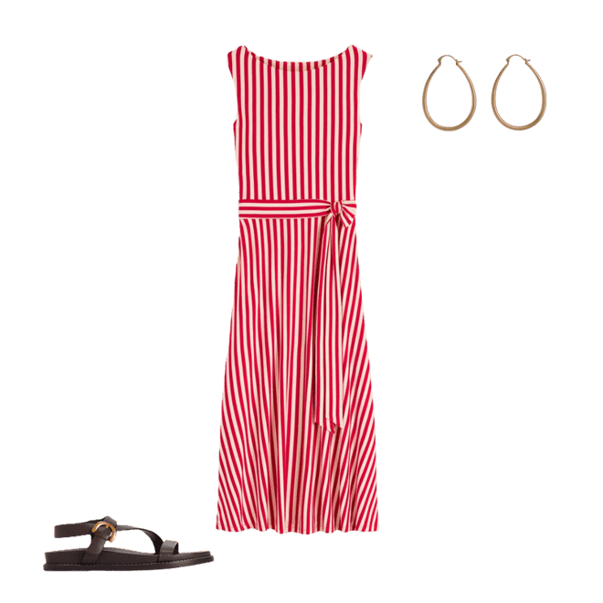 strapless open back dress Una Mini Dress main image 1