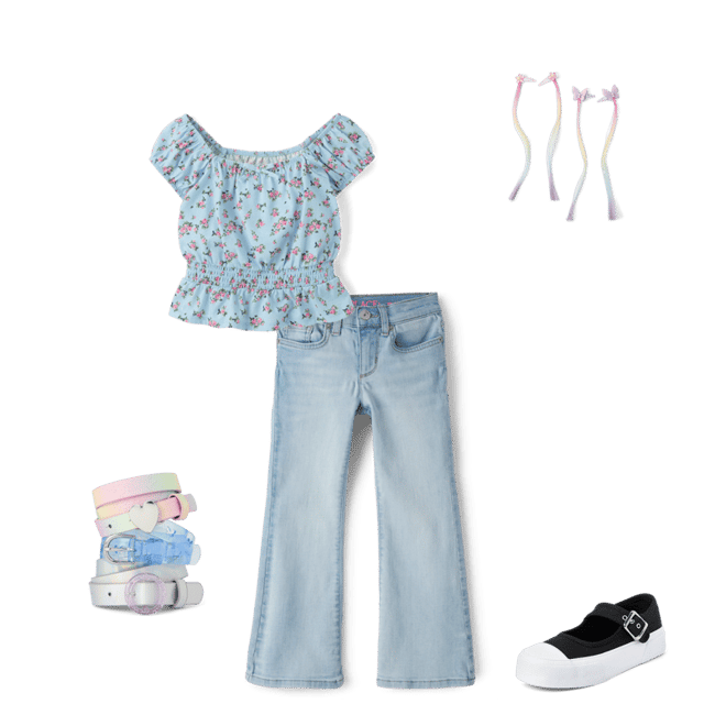 Jeans bootcut & évasé pour enfant - Taille 12-18M