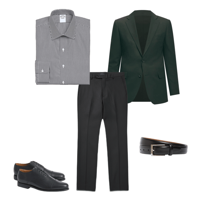 boot cut dress pants men brooks brothers Brooks Brothers Men's Slim Fit Wool 1818 Dress Pants | Black