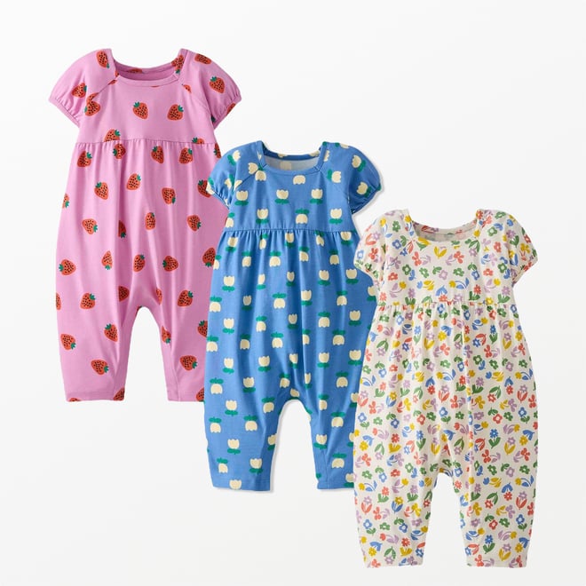 Baby Bubble Sleeve Romper | Hanna Andersson