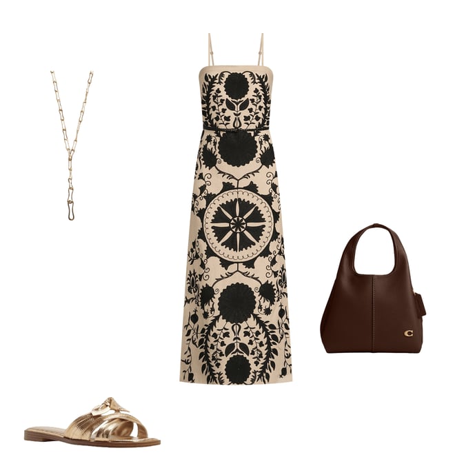 knee length dresses for ladies Bali Square Neck Sleeveless Crochet Midi Dress – Lithologie Co