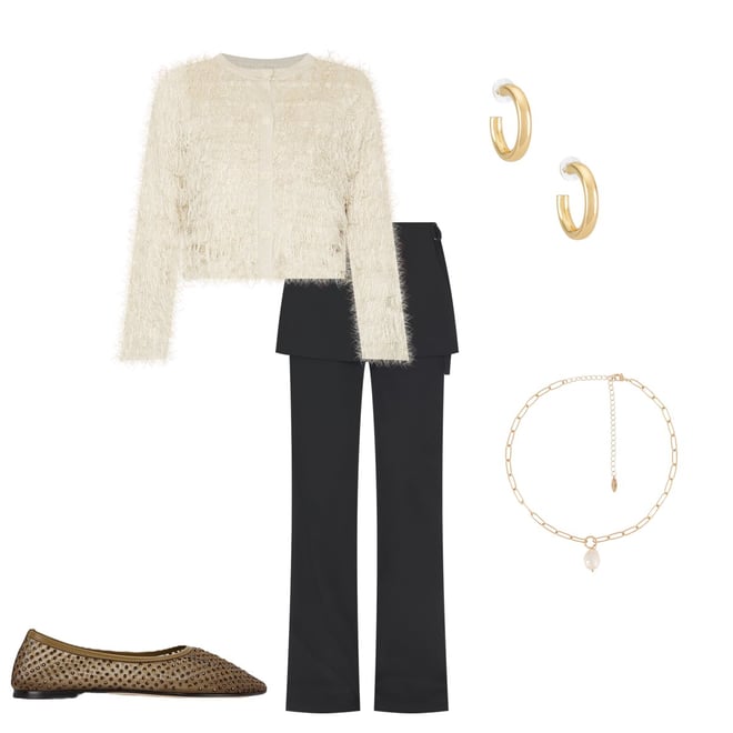 The Great The Fringe Cardigan in Natural | REVOLVE