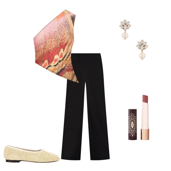 Norma Kamali x Lifestyle Elephant Pant in Black | REVOLVE