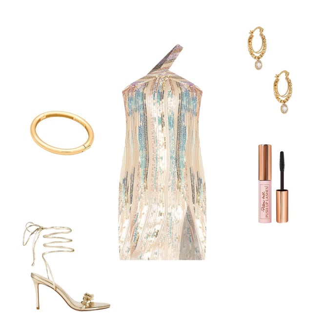 slim fit dress slacks DUNDAS x REVOLVE Cher Embellished Mini Dress in Gold M  Revaia