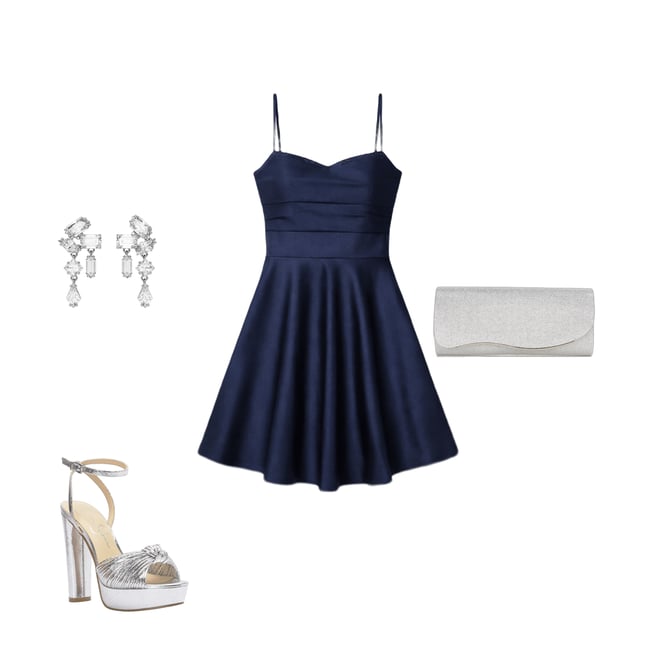 blue dress polyvore VENUS GOWN IN BLUE | CULT MIA