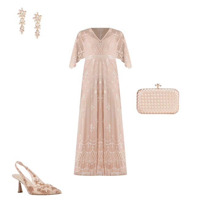 sachin and babi light blue dress Joanna Hope Dresses