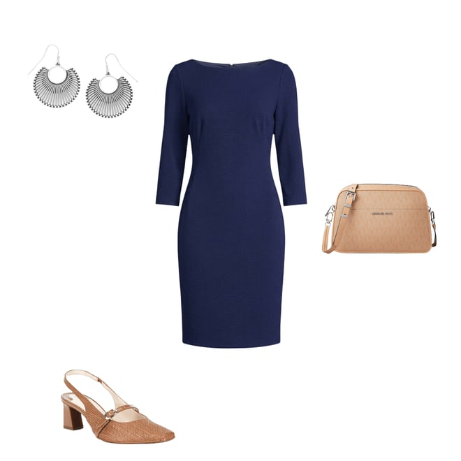 slim fit dress slacks Shop Blue Leather Girls T-Strap Mary Jane Dress Shoes 36 / Navy main image 0