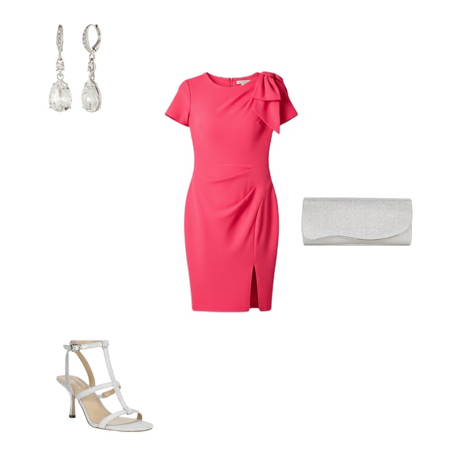 cosmo knit dress maxi pleated knit dress cosmo pink