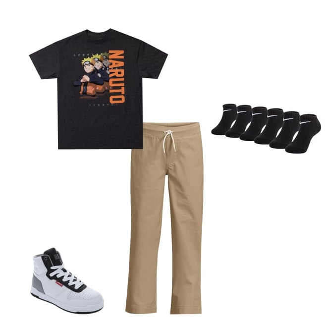 Boys 8 20 Naruto Shippuden Graphic Tee - roblox naruto online script