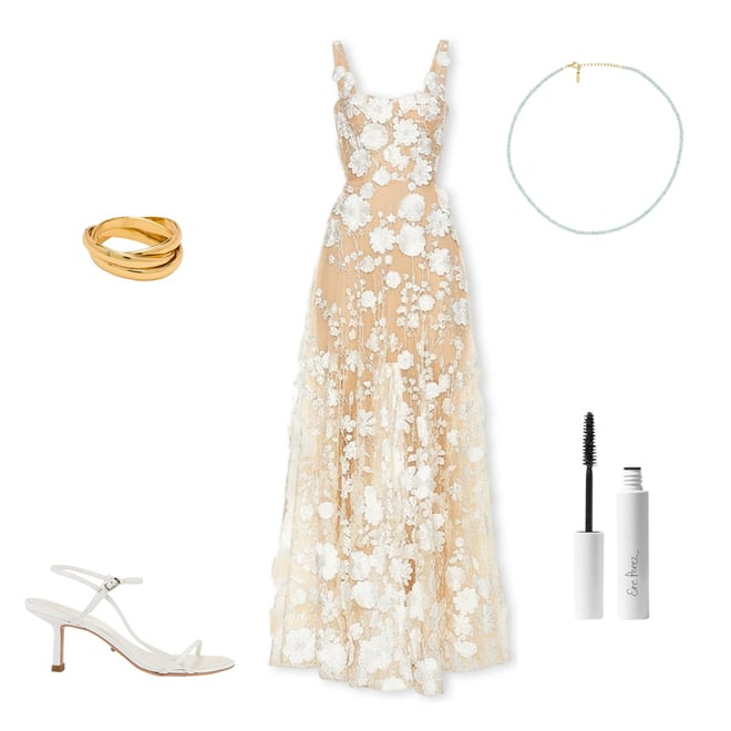 Bronx and Banco Jasmine Gown in Cream | REVOLVE